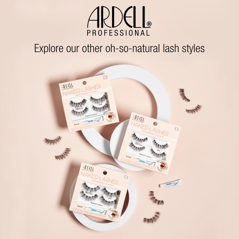 Ardell Naked Lashes 420 - Natural Volume & Lightweight Black