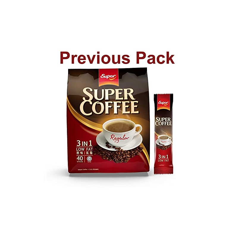 SUPER Original 3 in 1 Instant Coffee - 800g, 40