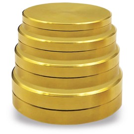 MagicMakers Deluxe SPELLBINDING BOXES + VANISHING CLOTH Nested Metal Coin Magic Trick Nest