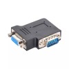 NFHK 수직 플랫 왼쪽 각도 90도 VGA SVGA 남성 대