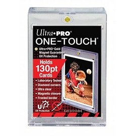 5 Ultra Pro 130pt Magnetic One Touch Card Holders (5 Total) 81721 - Fits Cards Up To 130 Point in Thickness