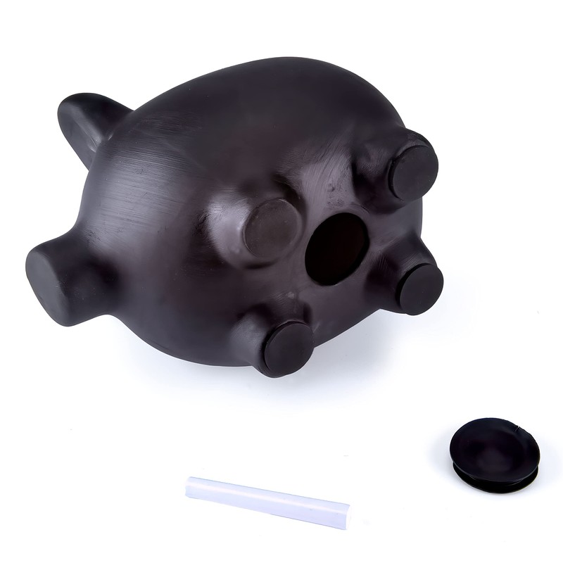 Ceramic Piggy Bank for Writing on with Chalk - Chalkboard