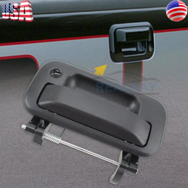 Unbranded For 2004-2013 Ford F150 Exterior Tailgate Handle Textured Black