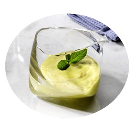 Topkapi Elite - Lead-Free Crystal Glass Gravy Boat Handmade Olea Cuisine Series Max. 240ml (24cl) x 1