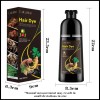 Tinte Shampoo Natural 3 En 1 Unisex Color Instantaneo 500