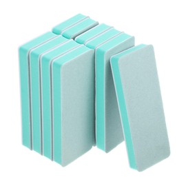 iplusmile 10pcs Finishing Buffer Blocks Nail Shine Buffers Polished Plate Sanding Pad