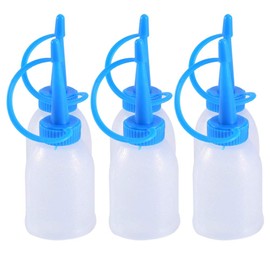 Vvikizy 6 Pack Plastic Squeeze Bottles, 30ML, Empty Dropper Bottles with Needle Tip and Funnel Cap, Industrial Oil Squeeze Dispenser