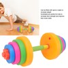 Adjustable Dumbbell Toy Plastic Fitness Weight Lifting Dumbbell for Kids