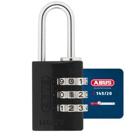 ABUS Combination Padlock 145/20 black, 34599