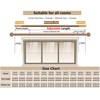 Curtain Rods 120-200 Inch, 210-inch Rod, Adjustable Length Heavy Duty