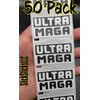 50PCS Ultra MAGA Stickers