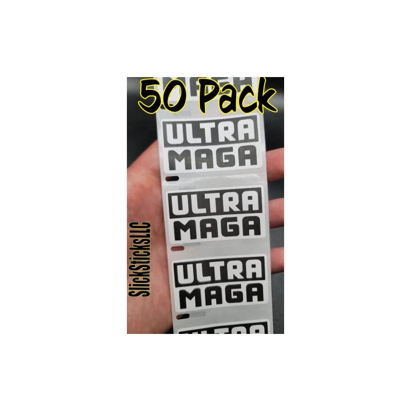 50PCS Ultra MAGA Stickers