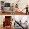 2x Moving Straps Rope Move Belt for Lifting Furniture, Tv,