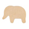 Staedter Stainless Steel Elephant Cookie Cutter, 6 cm, Silver