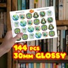 144 World Earth Day Awareness Stickers - 30mm - Teacher