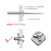 JIANDAXIN 40pcs Tri-Fold Aluminum Blind Rivets,Tri Grip Exploding Assortment Bulb