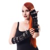 Poizen Industries Riot Armwarmers Arm Warmers Punk Gothic Buckles Corset