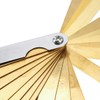 Dasqua 1620-0100 20 Piece Metric Brass Feeler Gauge for Spark