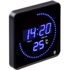 Lunartec Radio-Controlled Clocks: Flat LED Radio Table and Wall Clock,