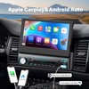 LSLYA Single Din Car Stereo with Carplay ＆ Android Auto,7