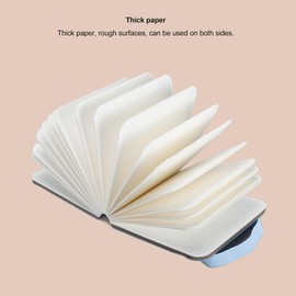 Watercolor Journal, 30 Sheets 300GSM Watercolor Paper Sketchbooks Watercolor Textured Drawing Papers for Use As Mix Media Pad On The Go (Blue)