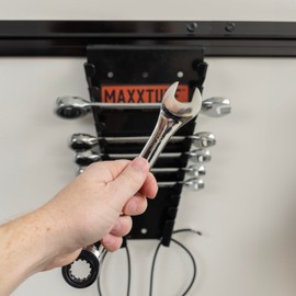MAXXTUFF Heavy-Duty Truck Toolbox/Wall SpeedRaxx Wrench Organizer, Model MTU100
