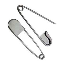 10 Pc Super Heavy Duty Jumbo 5" Stainless Steel Safety Pins crafting projects keys
