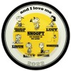 Peanuts SN2022YP Snoopy Ears Plate, 2022, Yellow