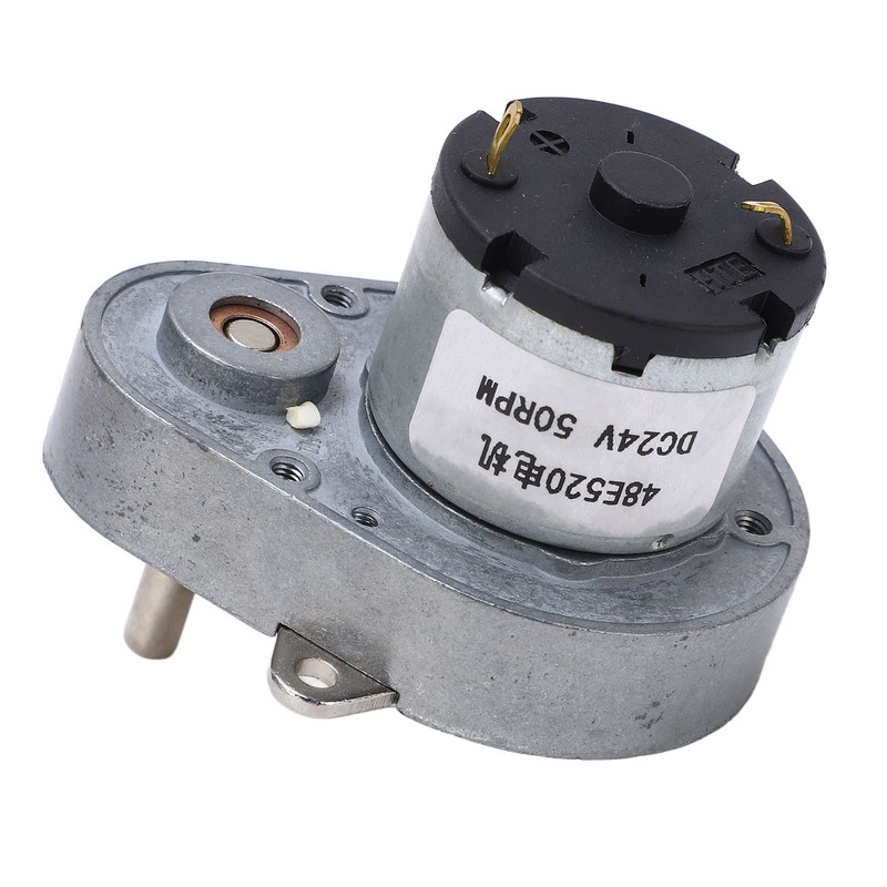 Gear Motor DC 24V 50RPM Speed Reduction Geared Motor Alloy