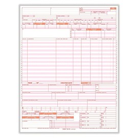 TFP UB-04 CMS-1450 1-Part Health Insurance Claims, 2500/Carton (UB04LC)