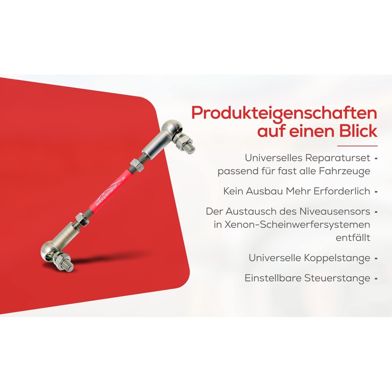 Car Optimiser Xenon Repair Kit Xenon Headlight System Level Sensor