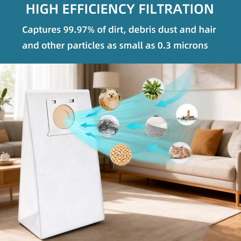 IB600 HEPA Vacuum Bags Fit for Kenmore Intuition Upright Vacuum