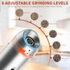 Automatic Gravity Salt and Pepper Grinder Set - Rechargeable &