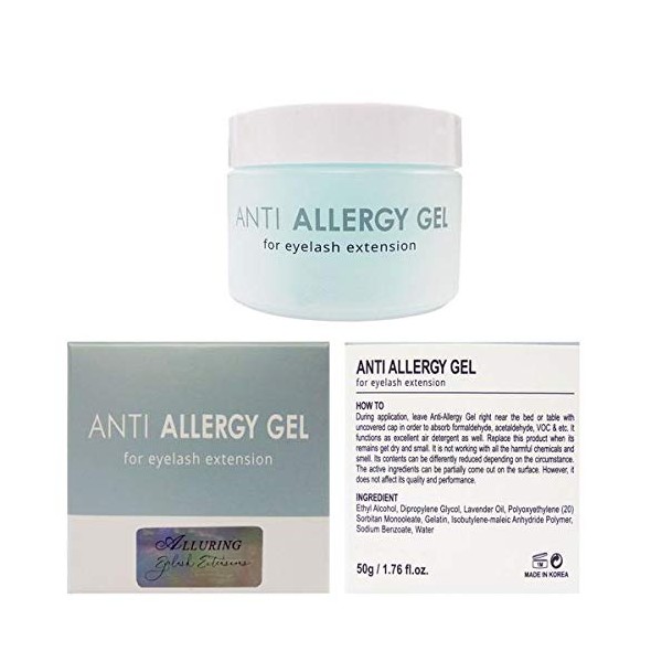 Alluring Anti-Allergy Gel for Eyelash Extension Application