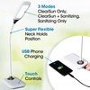 Ottlite Enhance LED Sanitizing Desk Lamp with USB Charging –