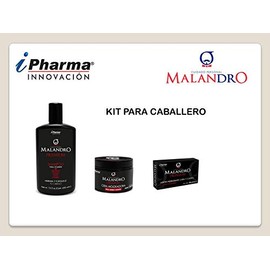 Malandro Kit de cuidado personal para hombres: Hidratante y Fortalecedor, Ideal para todo tipo de cabello