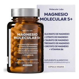 Molecular Labs Magnesio Cápsulas 600 Vitamina Tipos