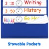 VNOM Daily Schedule Pocket Chart, Class Schedule with 13+1 Pockets