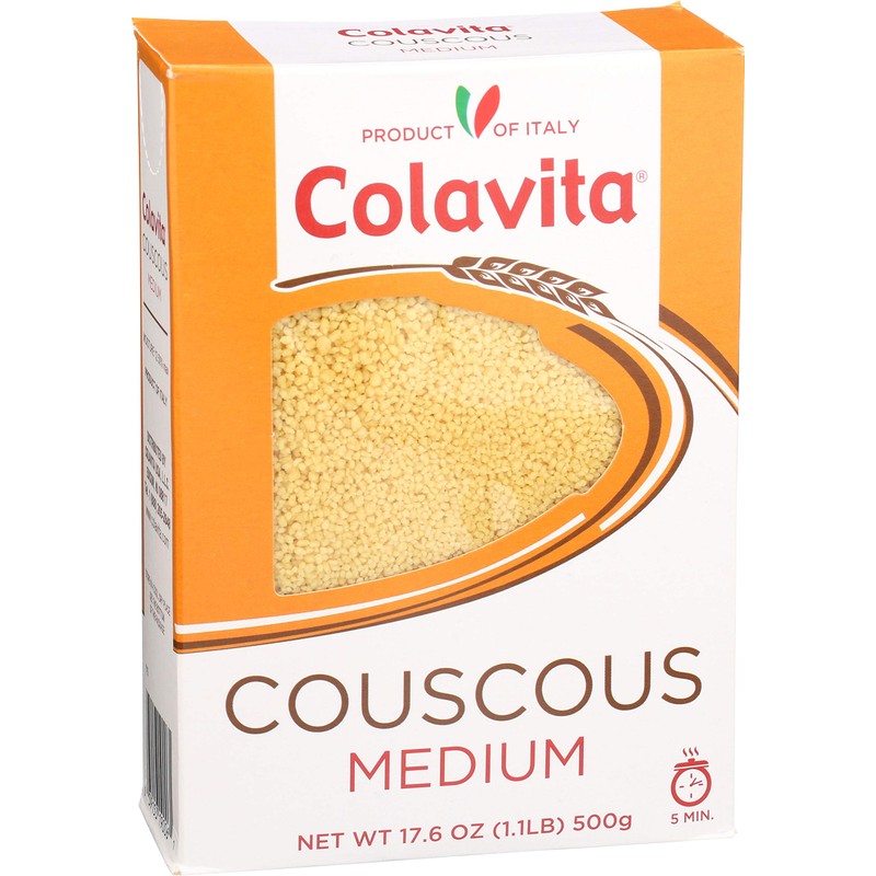 Colavita Couscous, Medium, 1.1 Lb Box, Medium Couscous, 1.1 Pound
