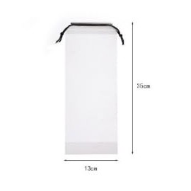 tuy01 Umbrella Cover Folding Umbrella Case Reusable Translucent Rainy Season Rain Umbrella Holder Folding Umbrella