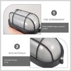 HOLIDYOYO Sauna Room Lamp, Anti-high Temperature Oval Round Lamp Waterproof