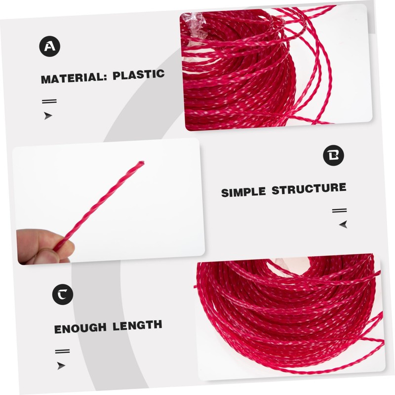 BESPORTBLE Mowing Trimmer Rope String Trimmer Line for Lawn Mowers