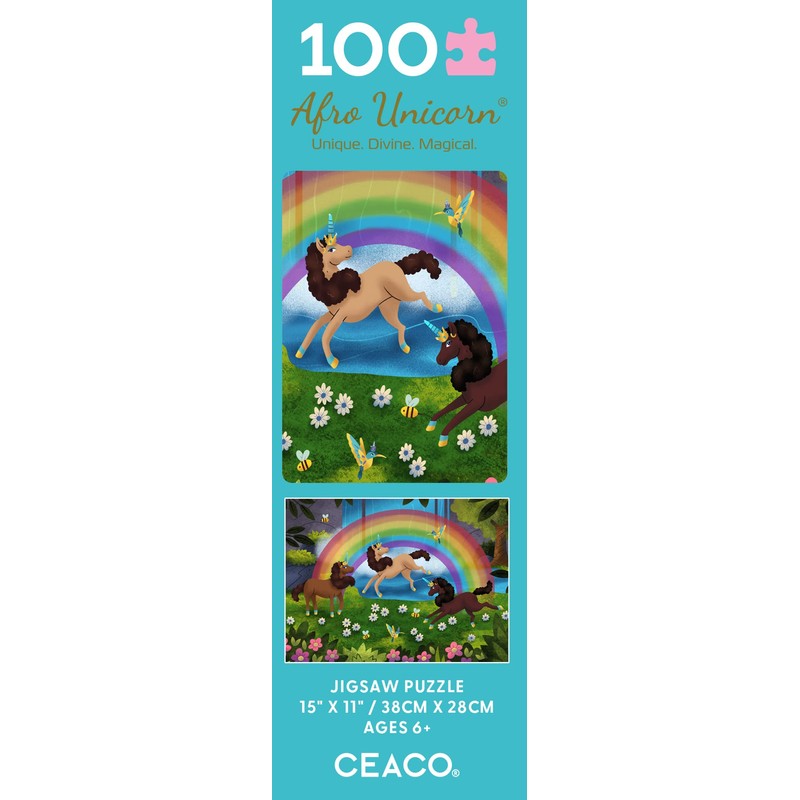 Ceaco - April Showers - Afro Unicorn - Unicorn Magic