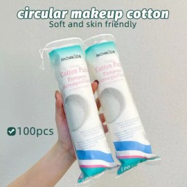 Product Detail Description Reference 200PCS 부드럽고 통기성이 뛰어난 라운드 면 패드 양면 매일 얼굴 청소 및 메이크업 제거 여행에 이상적 200PCS Soft and Breathable Round Cotton Pads Double-Sided Ideal for Daily Face Cleansing and Makeup Removal Travel [200pcs]
