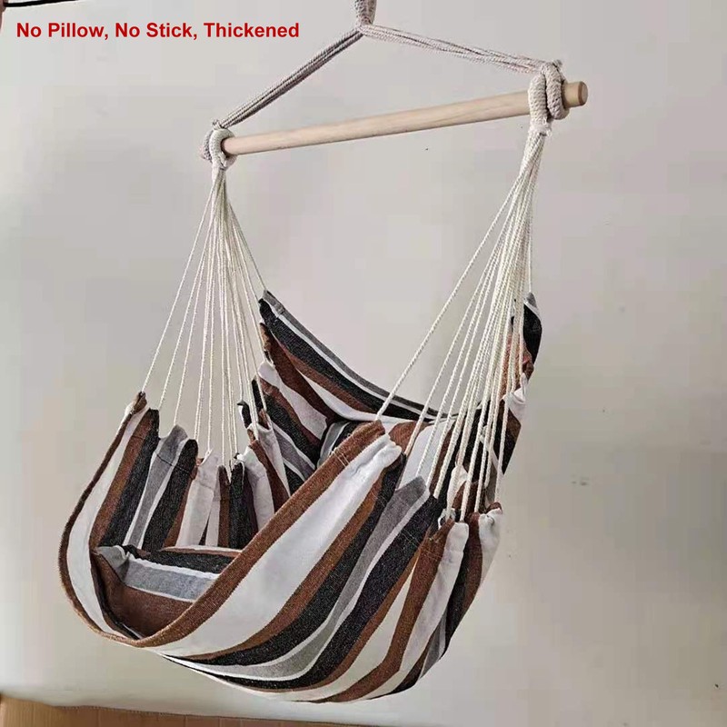 Hanging Rope Swing Chair Canvas Thickened Dormitory Hanging Chair for