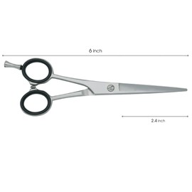 Chocho Left Hand Pro Barber Scissors for Salon Shears Edge Hair Cutting Grooming Lefty