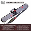 Kolti 3x3 Pool Cue Case, Heavy Duty Oxford Wear-Resistant Soft