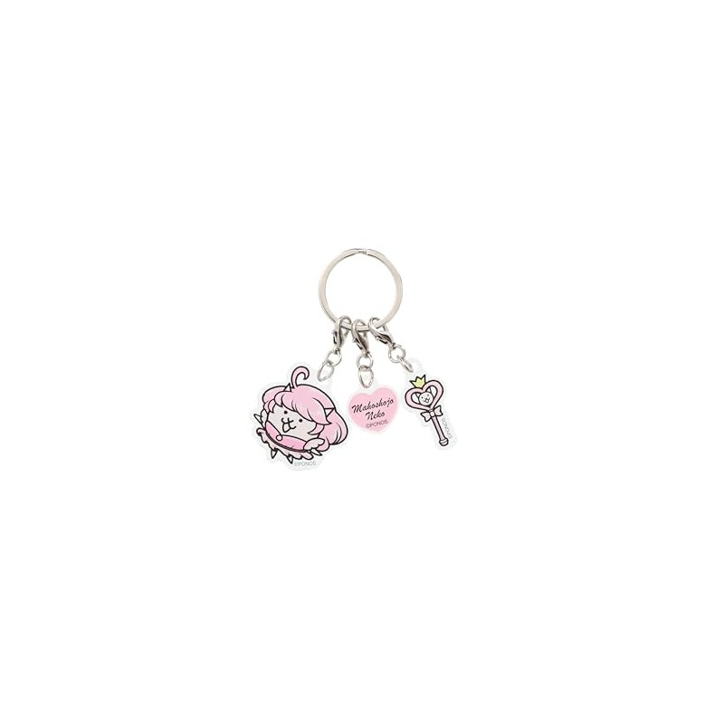 Cat Daeshoten Original 3 Row Acrylic Key Chain Magical Girl