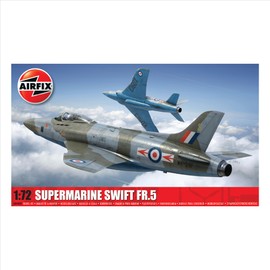 Airfix 984003 Supermarine Swift FR.5 Modellbausatz, Mehrfarbig, Mittel