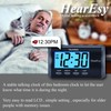 HearEsy Talking alarm clock for Visually Impaired - Large Numbers
